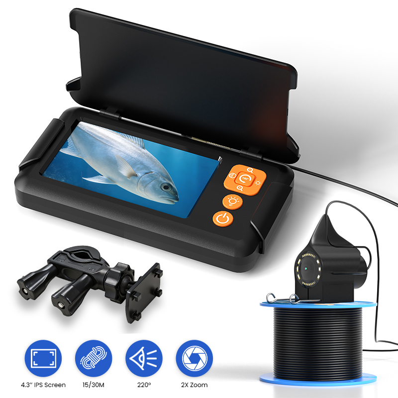 Fish Finder Cable - Cámara de Pesca con Pantalla de