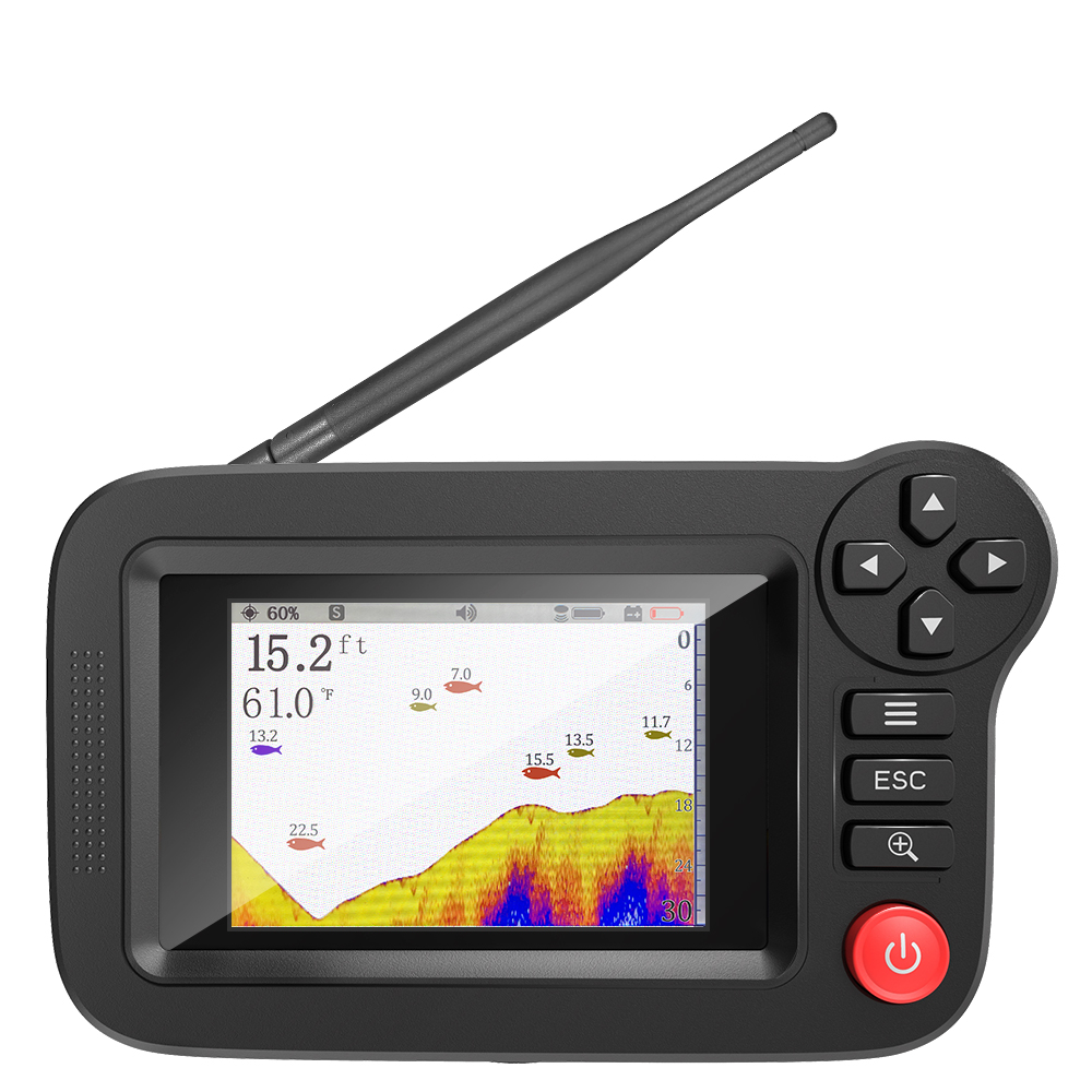 Buscador de peces inteligente: - Fish Finder Transducer reseña y precio