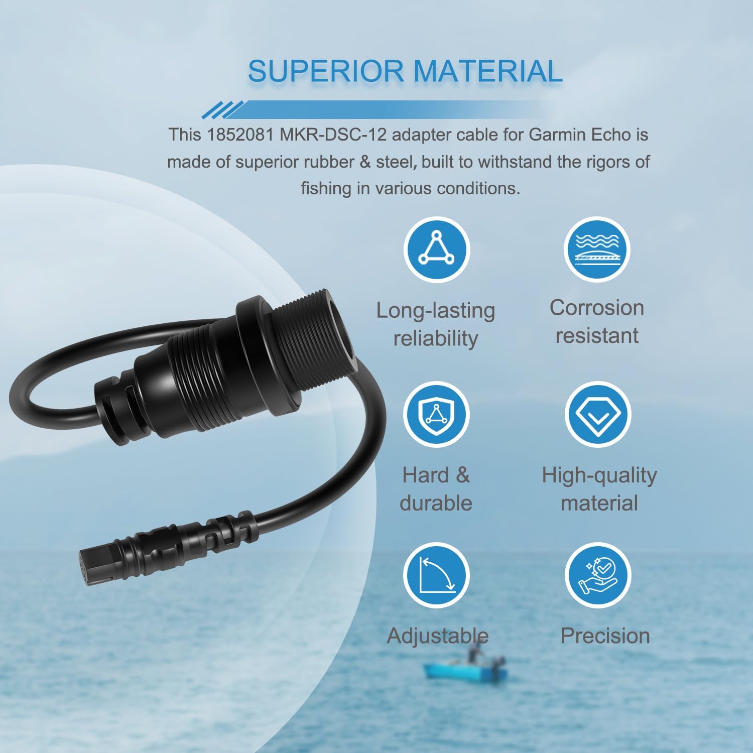 1852081   Cable adaptador MKR- - Fish Finder Cable reseña y precio