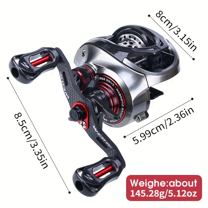 Carrete de Pesca WEIHE con Cue - Abu Garcia Reel Max reseña y precio