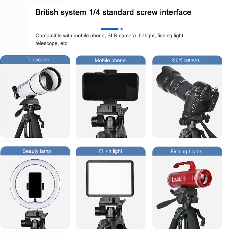 Trípode Universal de 55 Pulgad - Fishing Camera reseña y precio