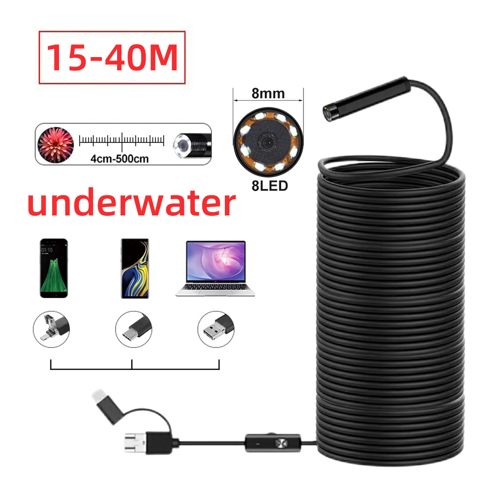 Minicámara de inspección de tu - Fish Finder Cable reseña y precio